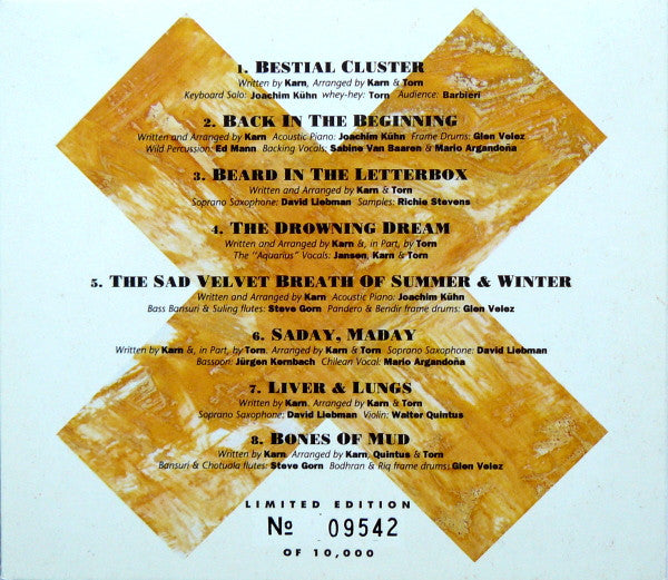 Mick Karn - BESTIAL CLUSTER    CMP  CD  1002