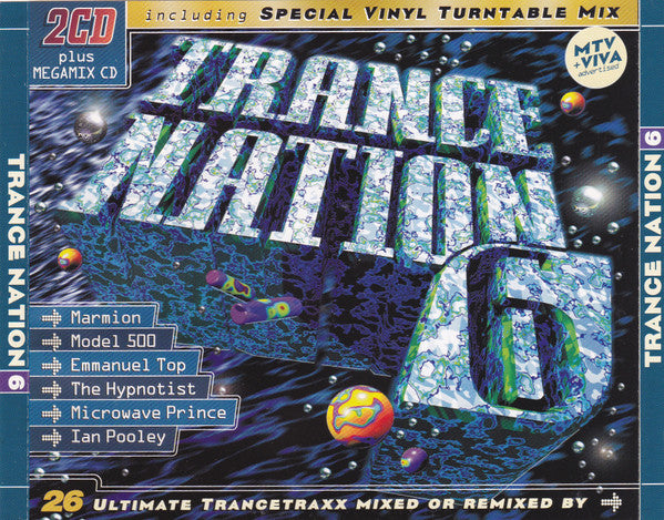 Various – Trance Nation 6   	 2 x CD CD, Mixed  0061802CLU