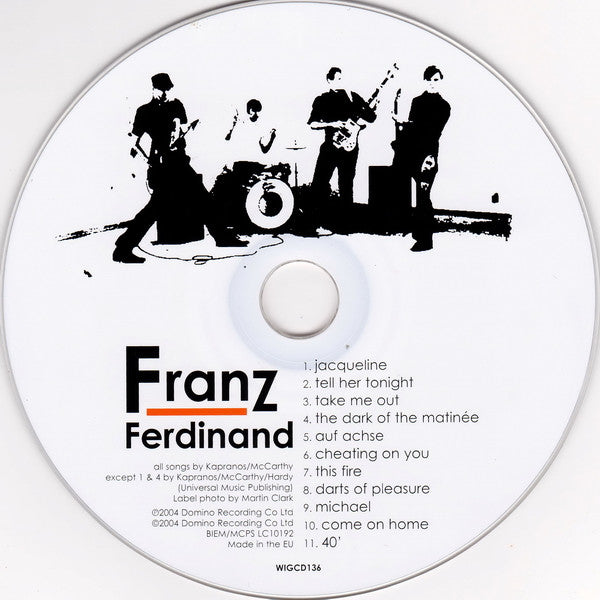Franz Ferdinand – Franz Ferdinand   WIGCD136