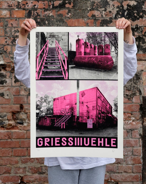 Limited Griessmuehle Silkscreen Art Print